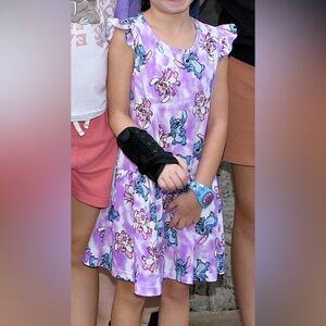 Disney lilo and stitch Purple Dress